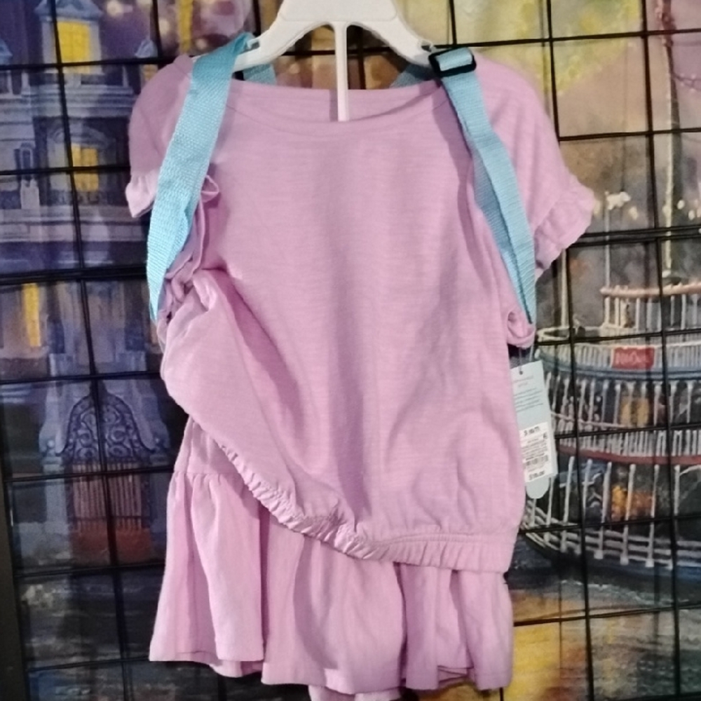 Cat &  Jack Girls Top And Skort Set